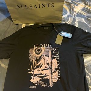 All Saints black tee